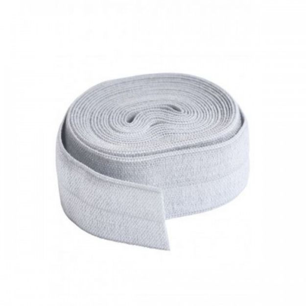 Picture of Byannie Foldover Elastic 20mm x 2yd Pewter